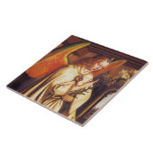 Carreau ANNONCE ANGEL Archange Gabriel Détails (Côté)