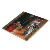 Carreau ANNONCE RECANATI par LORENZO LOTTO (Côté)