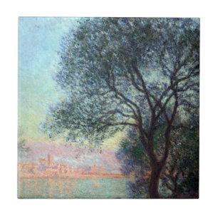 Carreau Antibes le matin par Claude Monet