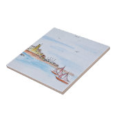 Carreau Antibes sur la Méditerranée, France (Côté)