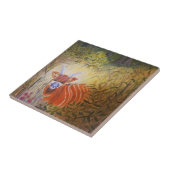 Carreau Antilope de bongo de peinture (Côté)