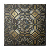 Carreau Antique Fer Industriel Géométrique #10 ID1227 (Devant)