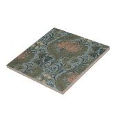 Carreau Antique Fleur Morris Jardin Fond d'écran Floral (Côté)