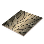 Carreau Antique Gold Creative Leave Motif (Côté)
