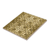 Carreau Antique Gold Starburst Geometric #8 ID1227 (Côté)