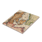 Carreau Antique vieille carte inspirée (10) (Côté)