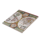 Carreau Antique vieille carte inspirée (12) (Côté)