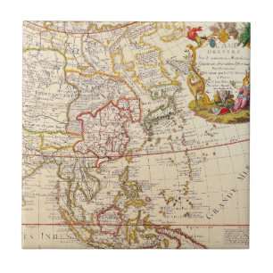 Carreau Antique vieille carte inspirée (6)