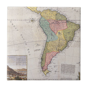 Carreau Antique vieille carte inspirée (8)