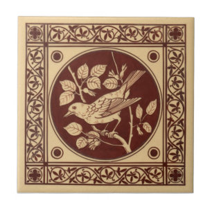 Carreau Antiquité Transferware de la reproduction VT0006