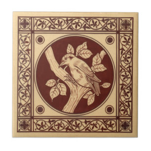 Carreau Antiquité Transferware de la reproduction VT0008