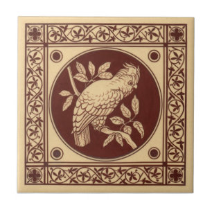 Carreau Antiquité Transferware de la reproduction VT0009