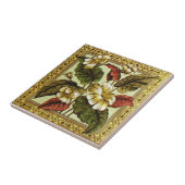 Carreau Antiquité Transferware de la reproduction VT0018 (Côté)