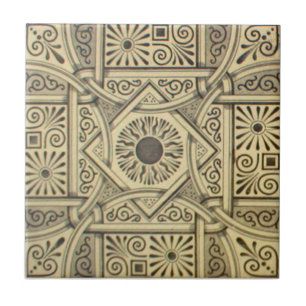 Carreau Antiquité Transferware de la reproduction VT0020