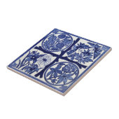 Carreau Antiquité Transferware de la reproduction VT0028 (Côté)