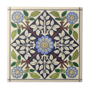 Carreau Antiquité Transferware de la reproduction VT0054