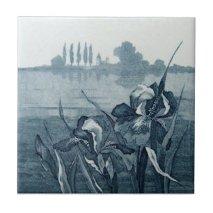 Carreau Antiquité Transferware de la reproduction VT0065