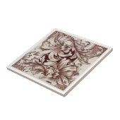 Carreau Antiquité Transferware de la reproduction VT0103 (Côté)