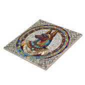 Carreau Anubis égyptien - Art Mosaïque (Côté)