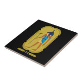 Carreau Anubis Égyptien Dieu De La Mummification Carrelage (Côté)