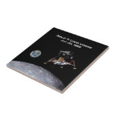 Carreau Apollo 11 Débarquement lunaire (Côté)