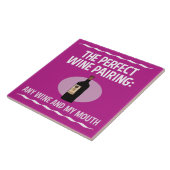 Carreau Appareillement drôle de vin : Tout vin et ma (Côté)