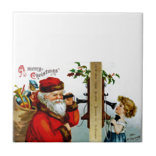 Carreau Appel au Père Noël