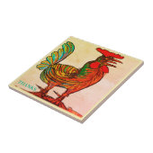 Carreau Appel du matin, Coq, Carrelage (Côté)