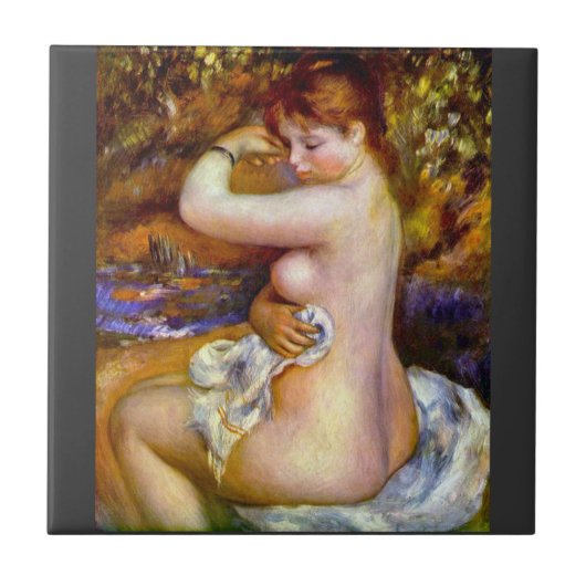 Carreau Après le bain par Pierre Renoir (Devant)