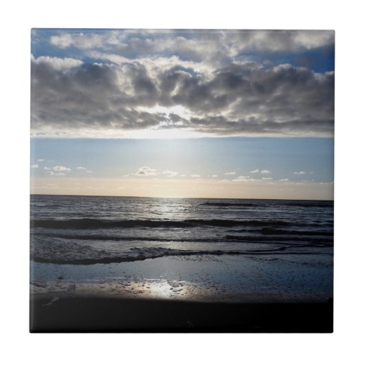 Carreau Après-midi à la plage (Devant)