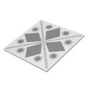 Carreau Aqua Diamond Fun | Filtre noir et blanc | (Côté)