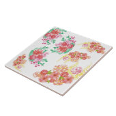 Carreau Aqua fleur (Côté)