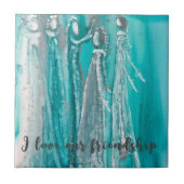 Carreau Aqua Turquoise (Devant)