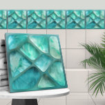 Carreau Aquamarine - collage des cellules<br><div class="desc">Aquamarine - collage des cellules</div>