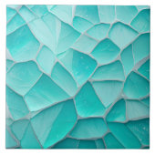 Carreau Aquamarine - Mosaïque (Devant)