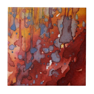 Carreau aquarelle 7 d'arrière - plan