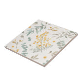 Carreau Aquarelle australienne d'acacia et d'eucalyptus (Côté)