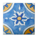 Carreau Aquarelle bleue et jaune méditerranéenne<br><div class="desc">Découvrez Blue & Yellow Watercolor Carrelage en céramique méditerranéen à motifs pour un énoncé de design vraiment remarquable et artistique dans votre cuisine! Avec ses tonalités audacieuses de bleu et de jaune dans un effet aquarelle, ces carreaux uniques créent un look exotique mais intemporel qui est sûr d'être un démarreur...</div>