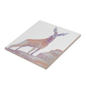 Carreau Aquarelle Bois Red Deer (Côté)