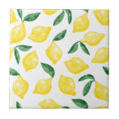 Carreau Aquarelle Citrus Citron Méditerranée (Devant)