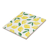 Carreau Aquarelle Citrus Citron Méditerranée (Côté)