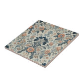 Carreau Aquarelle Floral Elégant Design Printemps (Côté)