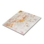 Carreau Aquarelle florale élégante (Côté)