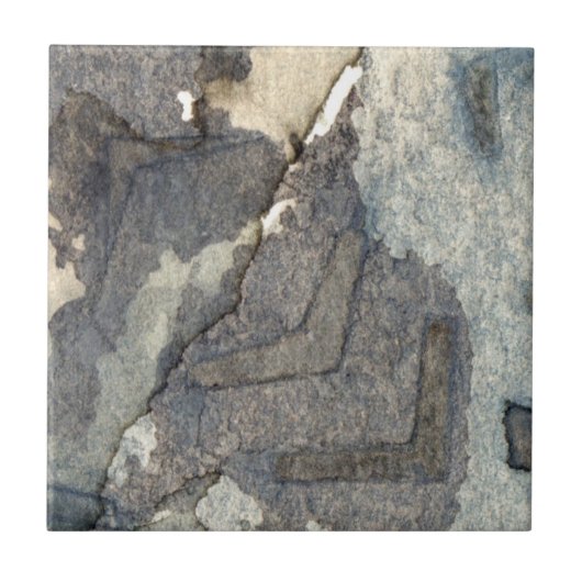 Carreau aquarelle gris-bleue 2 d'arrière - plan (Devant)