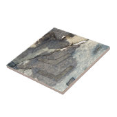 Carreau aquarelle gris-bleue 2 d'arrière - plan (Côté)