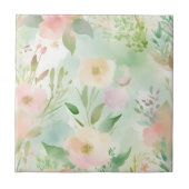 Carreau Aquarelle Pastel Springtime (Devant)