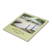 Carreau Aquarelle Paysage Peinture de Derwentwater (Côté)