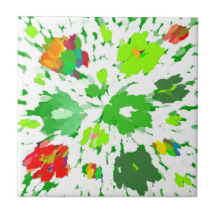 Carreau Aquarelle Pop Art Carrelage floral