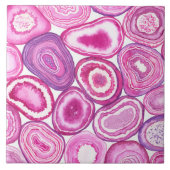 Carreau Aquarelle rose (Devant)