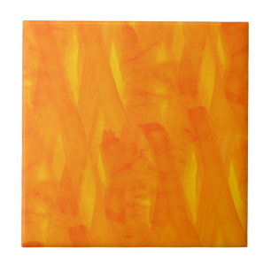 Carreau Aquarelle sans couture d'abrégé sur jaune